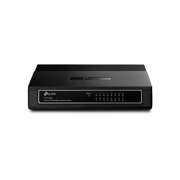 Switch TP-Link TL-SF1016D de 16 Puertos 10/100 Mbps, Escritorio, Carcasa Plástica