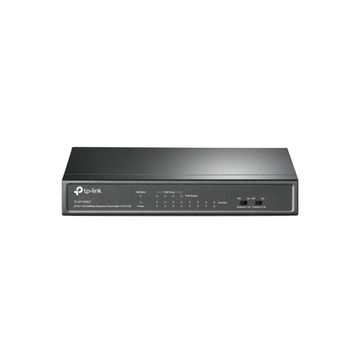 Switch TP-Link TL-SF1008LP de 8 Puertos 10/100 Mbps con 4 Puertos PoE, 41W, Carcasa Metálica