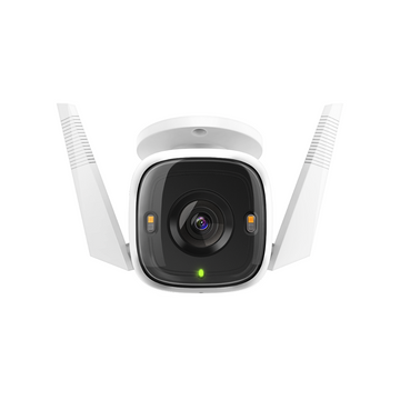 Cámara de Seguridad TP-Link Tapo C320WS – Exterior, 3MP, Wi-Fi/Ethernet, Visión Nocturna 30m, Audio Bidireccional, Alarma de Luz y Sonido