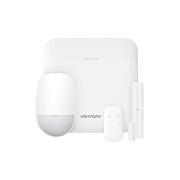 Kit de Alarma Hikvision DS-PWA48-KIT-WB – 48 Zonas, Wi-Fi, 433 MHz, TCP/IP, Incluye Sensores y Panel de Control