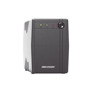 UPS Hikvision DS-UPS600-X/US | 600 VA / 360 W | 6 Tomas NEMA 5-15R (4 con respaldo y 2 sin respaldo) | Protección contra sobrecarga y descarga