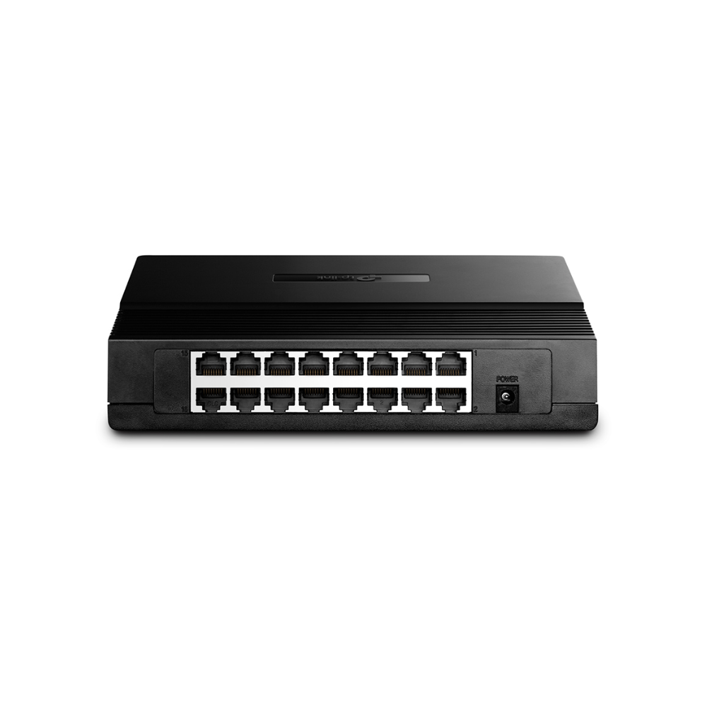 Switch TP-Link TL-SF1016D de 16 Puertos 10/100 Mbps, Escritorio, Carcasa Plástica