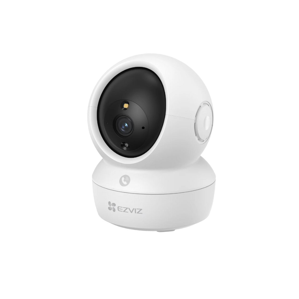 Cámara de Seguridad Wi-Fi EZVIZ CS-H6C-R105-1J5WF – 5MP, Pan/Tilt 360°, Visión Nocturna Inteligente, Audio Bidireccional, Almacenamiento Local y Nube