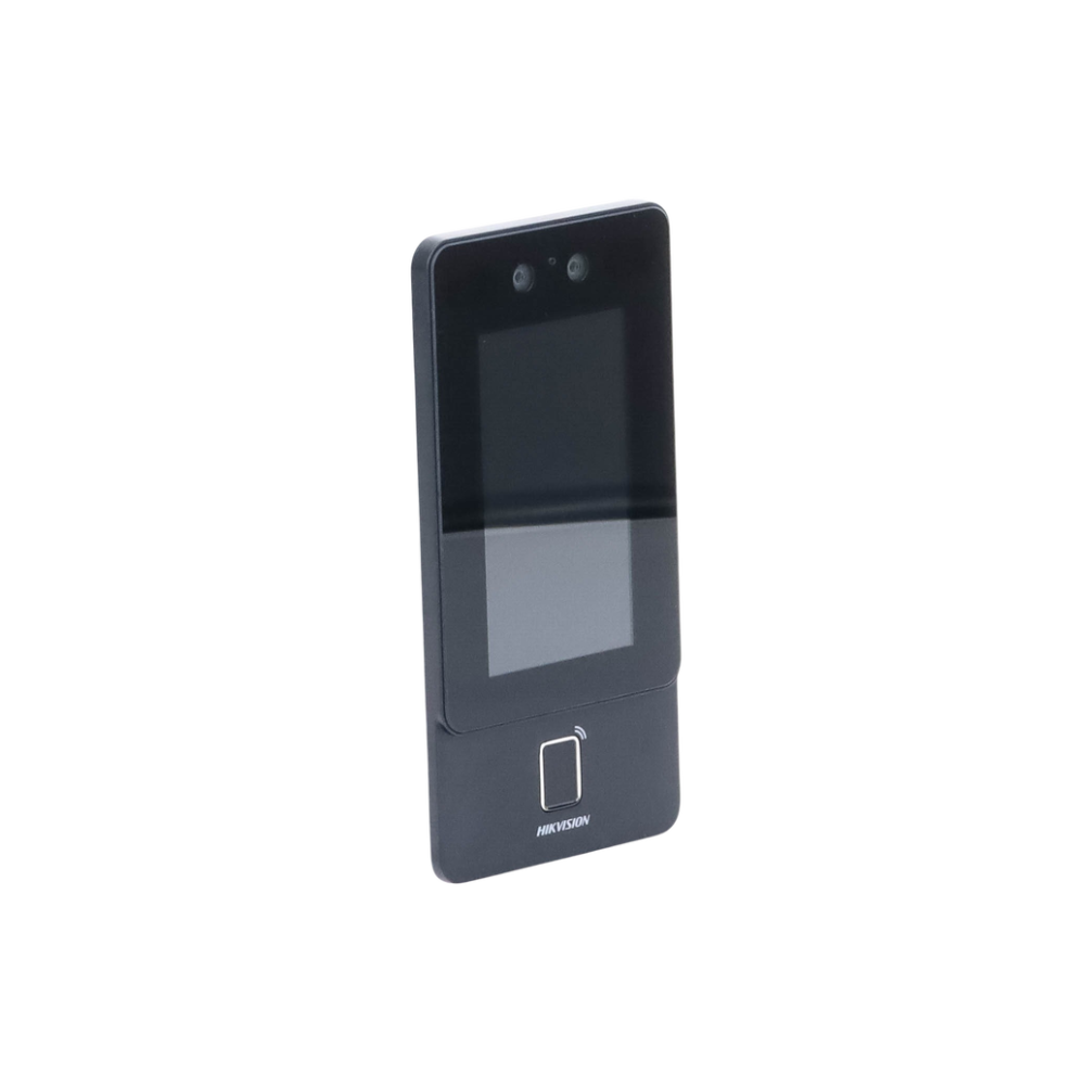Terminal de Reconocimiento Facial Hikvision DS-K1T342MFWX-E1 con Pantalla Táctil 4.3", PoE, WiFi y Control de Acceso Multifuncional