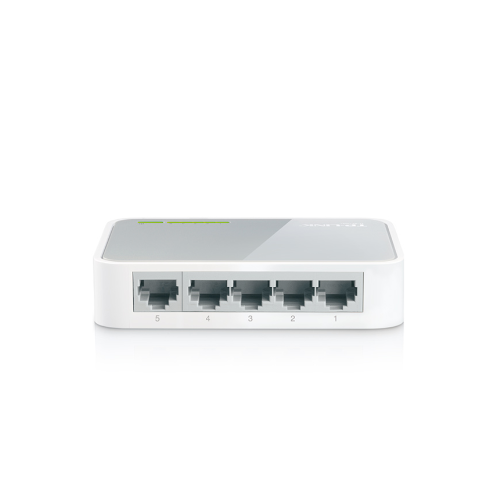 Switch TP-Link TL-SF1005D de 5 Puertos 10/100 Mbps, Escritorio, Carcasa Plástica Blanca