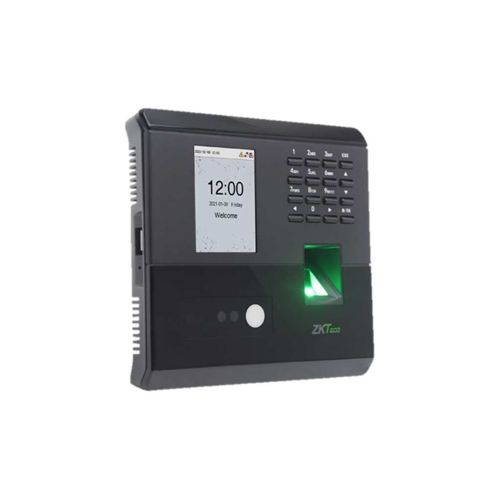 Terminal de control de acceso ZKTeco MB10-VL | Reconocimiento facial Visible Light, pantalla 2.8", 100 rostros, 500 huellas, 500 tarjetas opcionales