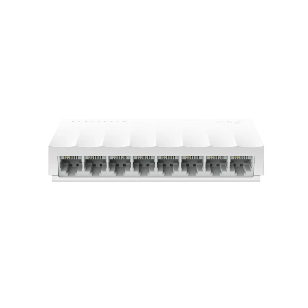Switch de Escritorio TP-Link LS1008 – 8 Puertos RJ45 10/100 Mbps, Carcasa Plástica, Plug & Play