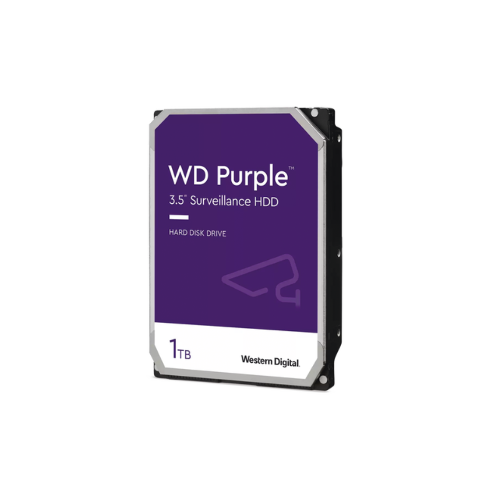 Disco Duro WD Purple 1TB 3.5" | Vigilancia 24/7 | SATA III | Modelo WD11PURZ