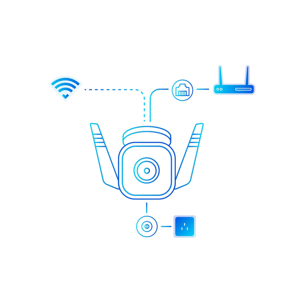 Cámara de Seguridad TP-Link Tapo C310 WiFi/Ethernet 3MP, Visión Nocturna 30 m, Audio Bidireccional, Alarma Integrada