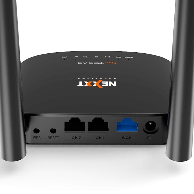Router Inalámbrico Nyx1200-AC Doble Banda Nexxt Solutions NW230NXT86