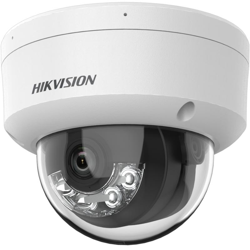 Cámara IP Domo 2MP Dual Light con Micrófono Hikvision DS-2CD1123G2-LIU