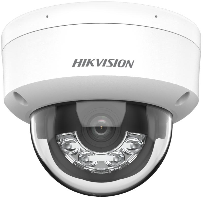 Cámara IP Domo 2MP Dual Light con Micrófono Hikvision DS-2CD1123G2-LIU