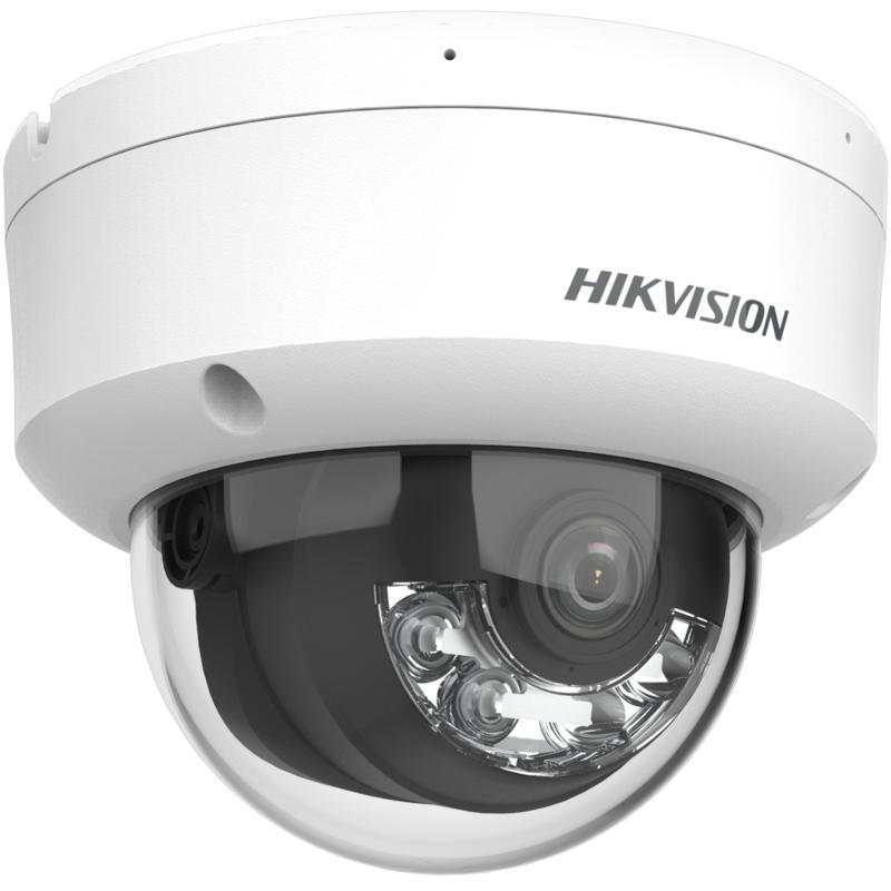 Cámara IP Domo 2MP Dual Light con Micrófono Hikvision DS-2CD1123G2-LIU
