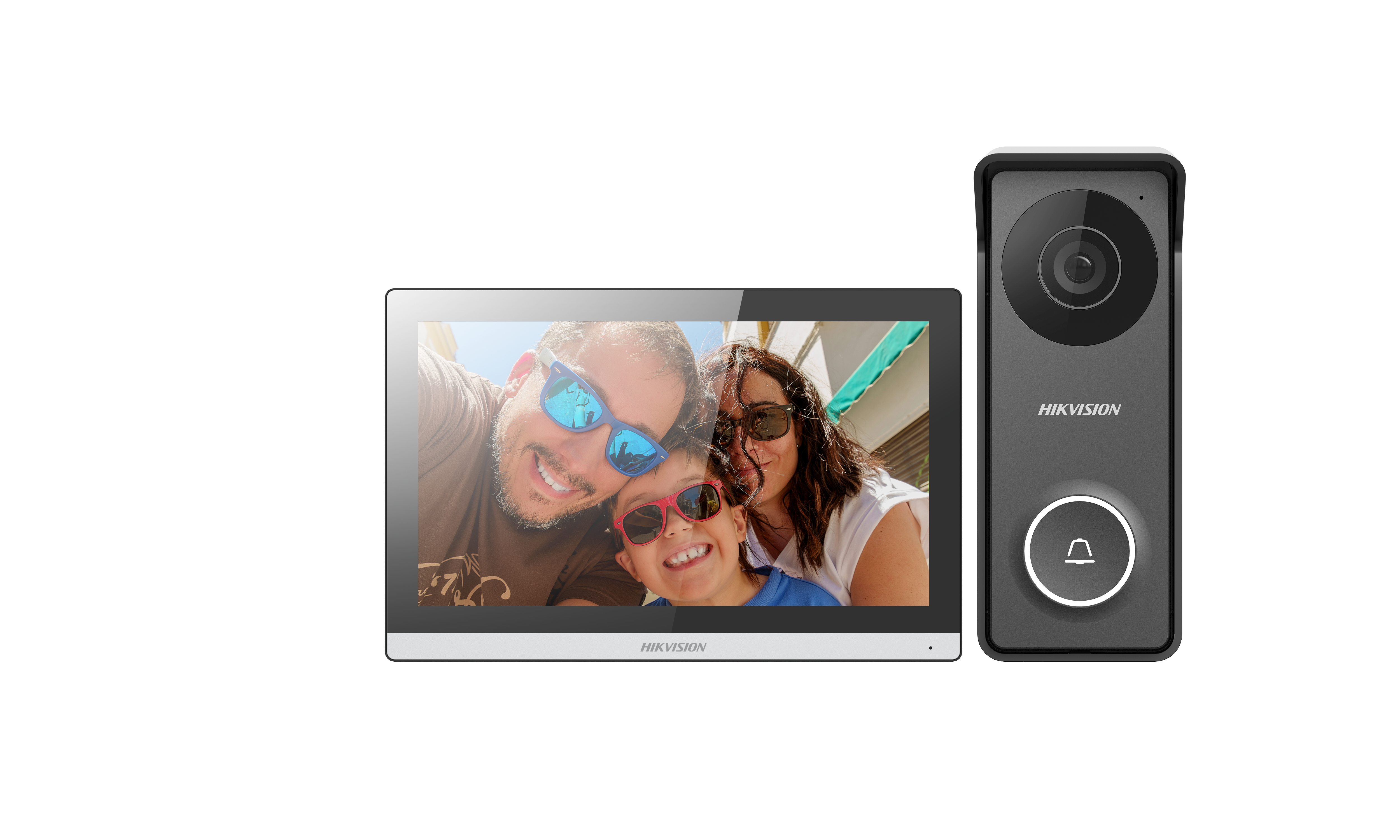 Kit de Videoportero Híbrido HD DS-KIS313-P de HIKVISION
