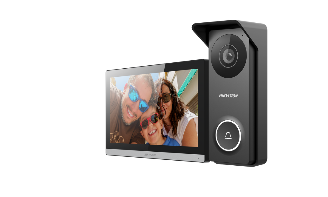 Kit de Videoportero Híbrido HD DS-KIS313-P de HIKVISION