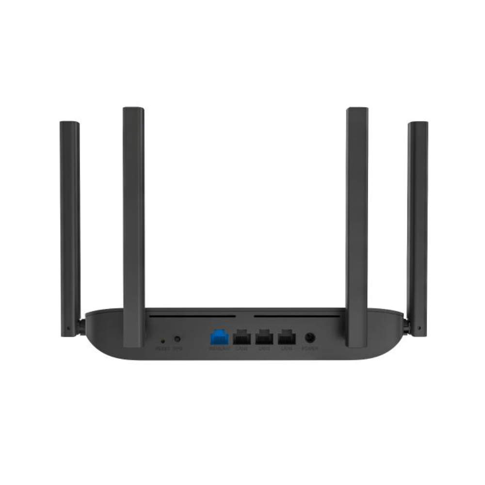 Router Inalámbrico Gigabit Doble Banda Hikvision DS-3WR15X/US – Wi-Fi 6, 1501 Mbps, 4 Puertos LAN Gigabit, 4 Antenas Externas