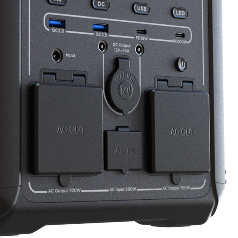 Generador Eléctrico Portátil Forza Serie TITAN FPP-T700