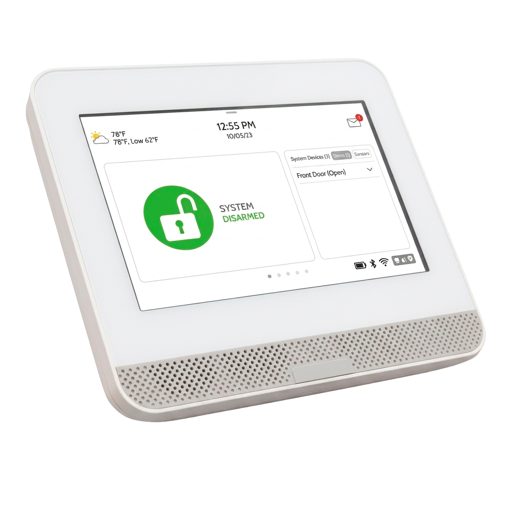 Panel de Alarma Inteligente Todo-en-Uno IQ4 Hub IQPH391 de DSC IQ compatible con automatización.