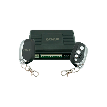 Kit de controles remotos y operador para control de acceso y alarma UHF.