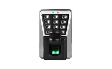Biométrico Autónomo antivandálico ZKTeco MA500 para control de acceso con huella y tarjeta.