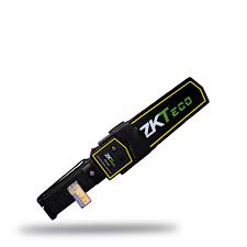 Detector de Metales Manual Portátil ZKTeco ZKD100S. Incluye Batería Recargable Y Cargador