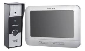 Kit de Videoportero análogo de 4 Hilos Metálico HIKVISION DS-KIS202T
