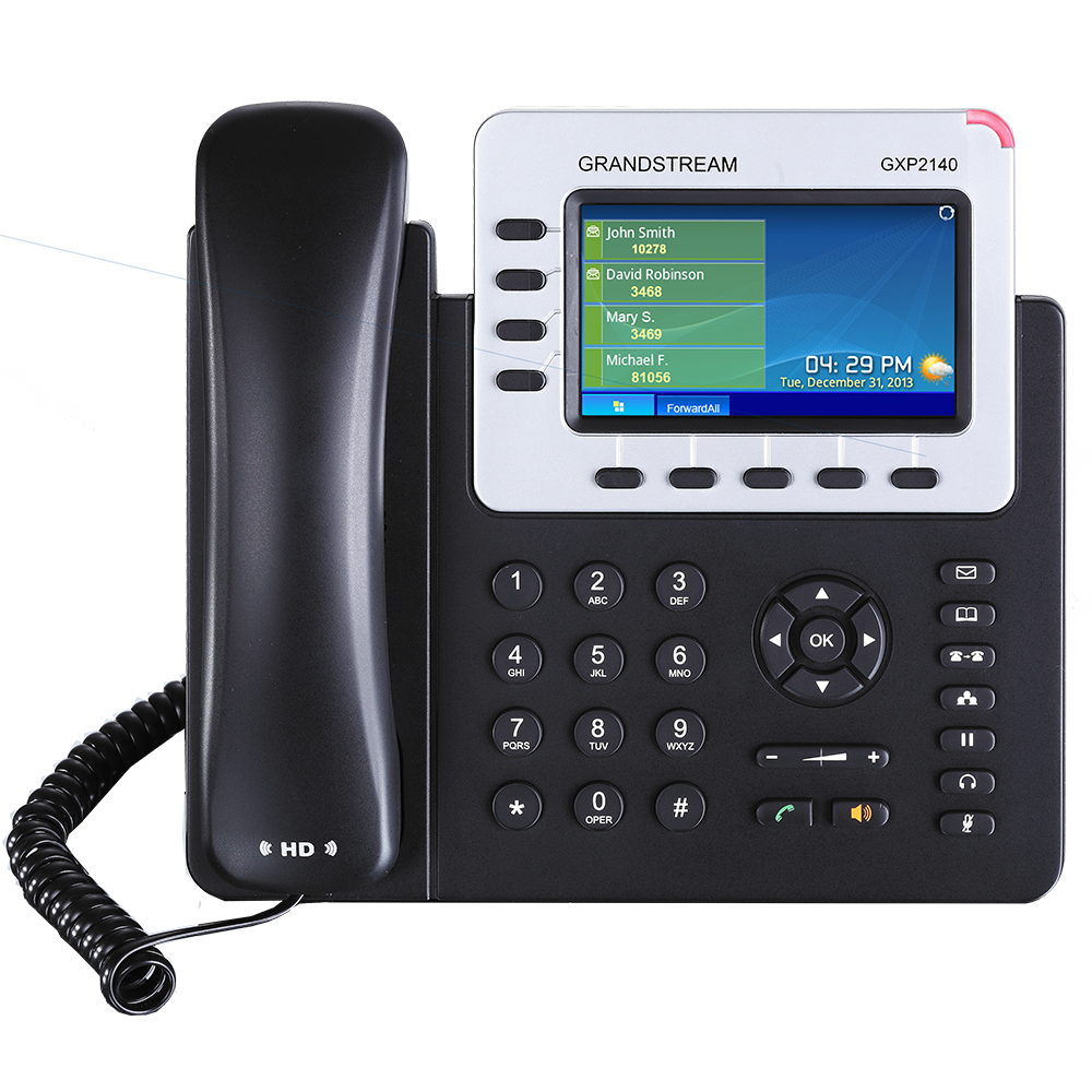 Teléfono IP Profesional Grandstream GXP2140.
